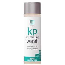 Touch Keratosis Pilaris Exfoliating Body Wash Cleanser - KP Treatment with 15% Glycolic Acid, 2% Salicylic Acid, Hyaluronic Acid - Low pH - Smooths Rough & Bumpy Skin - Gets Rid Of Redness, 8 Ounce
