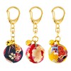 Flower Crepe Bell (Diameter 1.0 inch (25 mm), 0.3 inch