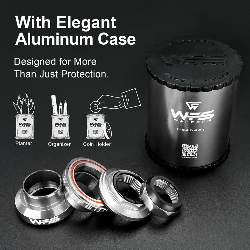 WFS AH.47 1 Inch Threaded Cycling Headsets Bearing External Cup,