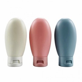 Cosmetic travel shampoo small container, travel swimming pool container, lotion container, shampoo container pink 10ea