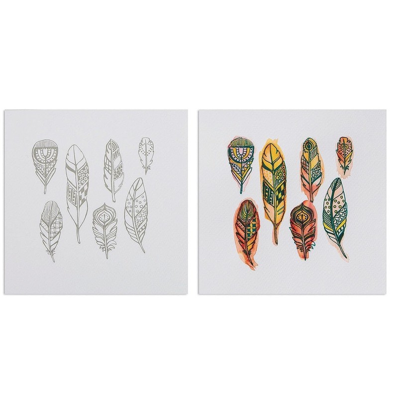 Watercolor Art Starters (Pack of 24)