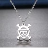 Yeshua Collar One Piece Acero Inoxidable Luffy Skull Jolly Roger