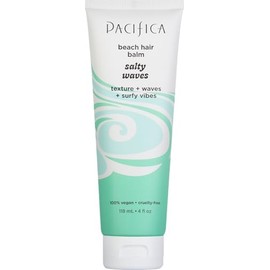 Pacifica Salty Waves Beach Hair Balm, 5-in-1 Styling Balm Designed to Hydrate & Nourish Hair, Vegan & Cruelty-Free, 4 Fl Oz