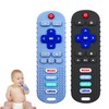 2PCS Baby Remote Control Toy, Soft Silicone Baby Remote Control