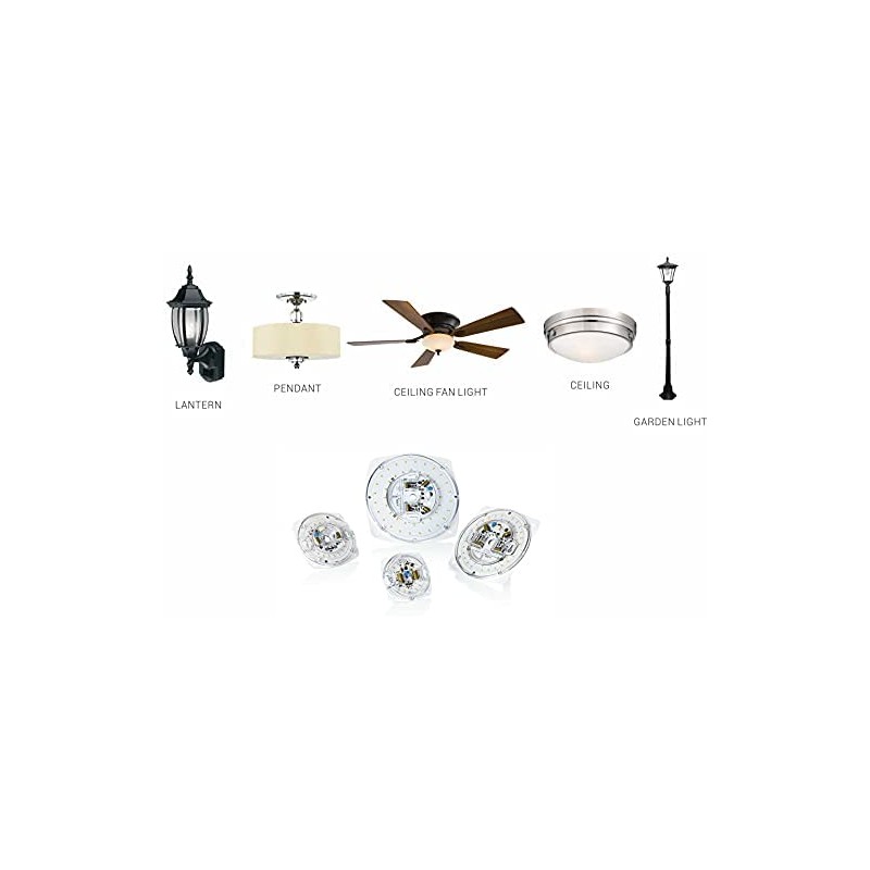 4" LED Light Engine Retrofit Kit - 5.39" Overall Size,