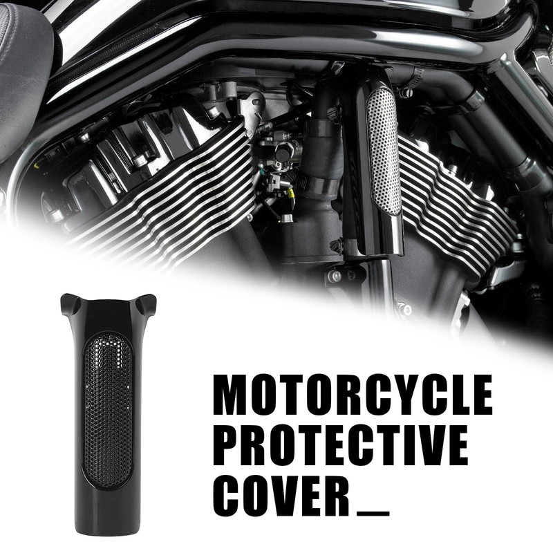 Baohatsu Motorcycle Engine Hose Cover Protection Guard ABS Stainless Steel