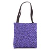 Moody-Blue Leopard Prints Cheetah Pattern Women Girls Cute Tote Bag