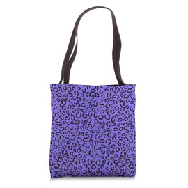 Moody-Blue Leopard Prints Cheetah Pattern Women Girls Cute Tote Bag