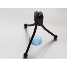 ShieldUp Mini Camera Tripod - Flexible & Portable Tabletop Compact Camera Stand Holder