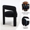 Modern Velvet Dining , Mid Century Modern Upholstered Accent Chaircolor: