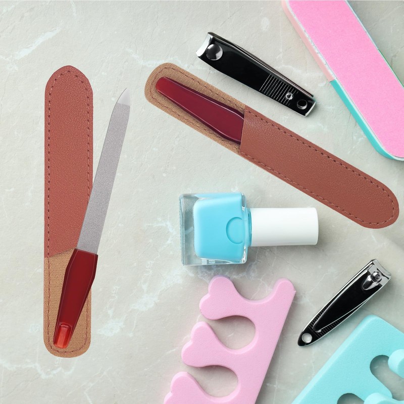 3 Pack Metal Nail File with Sharp Pointed Tip and
