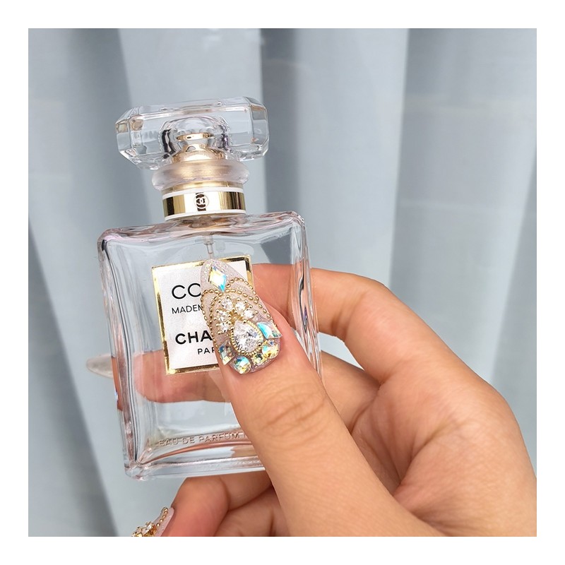 Silk Shimmer Handmade Nail Tips - Square / 실크 쉬머