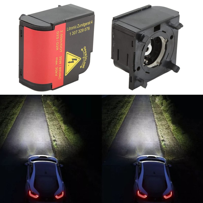 Xenon HID Headlight Ignition Ballast, D2S Lamp Holder HID Headlight