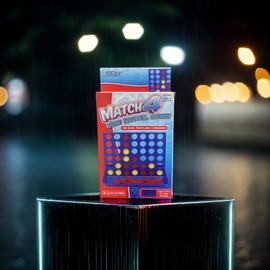 eMKay® MATCH 4 MINI TRAVEL CAR HOLIDAY FAMILY GAME