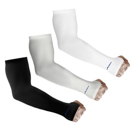 Achiou - Mangas de compresión para el sol, protección UV, refrigeración para hombres y mujeres, protector solar de verano, baloncesto, fútbol, cubierta de brazos, tatuaje