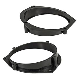 tomzz Audio 2839-000 Speaker Rings Adapter Brackets Compatible with Opel Astra G Omega B Zafira Door Rear for 130 mm DIN Speaker