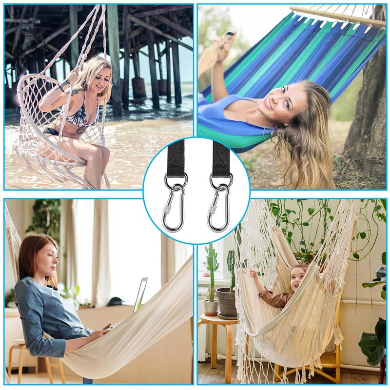 Swing Hanging Straps,2 PCS 30 CM Hammock Tree Straps Swing