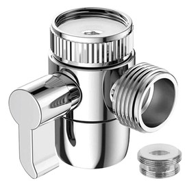 1 Pcs 3 Way Shower Diverter Valve M22 X M24 Tap Adapter for Dishwashers Washing Machines Shower Nozzles in Kitchen Sink Tap and Bathroom Ordinary Shower Hoses or Water Supply Hoses