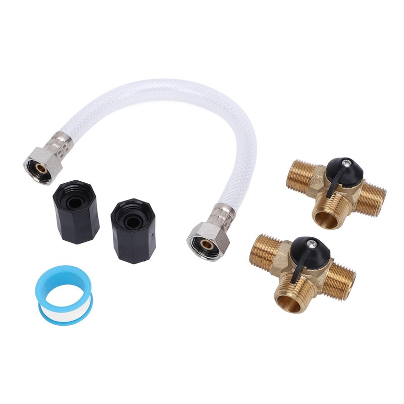 RV Water Heater Hose Kit, Bypass Winterizing Made Easy with