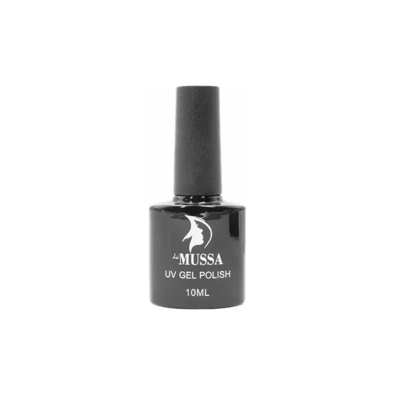 Negro Carbon Mussa 10ml Gel Semipermanente Para Uñas