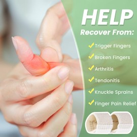 EDNYZAKRN 4 Pack Pinky Finger Splint, Small Finger Brace for Trigger Finger - Broken - Arthritis - Straightening for Index - Middle - Ring