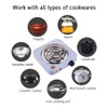 Compact and Portable Countertop Burner- Countertop Double Coiled Burner 2000
