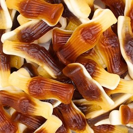 Jelly Filled Cola Bottles 550g Sweet Jar