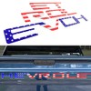 Insert Letters Emblem Tailgate Compatible with 2019-2023 (America Flag)