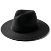 FURTALK Panama Hat Sun Hats for Women Men Wide Brim