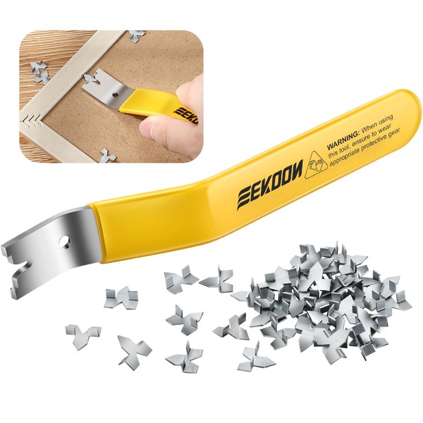 Feekoon Glazier Point Driver, Glazier Setting Tool with 100 Push