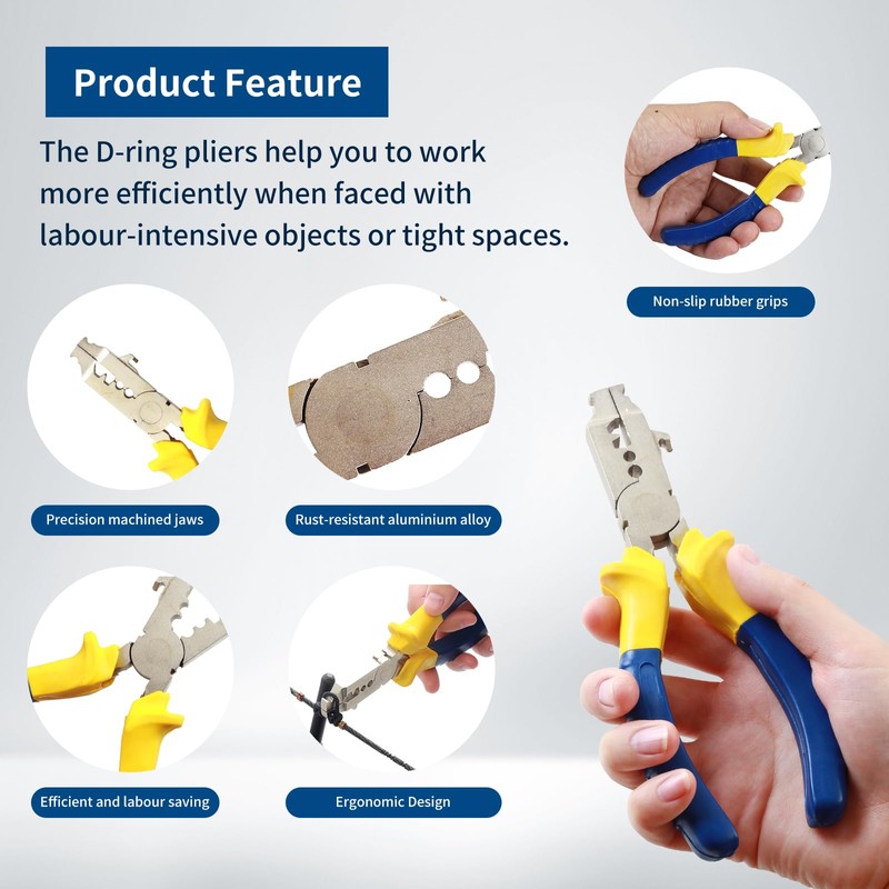 SPG Bow String Nock Point Pliers - D Loop Pliers