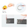 Tolure 100g Sea Fishing Laser Seal Eyes Luminous Hook Tie