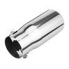 aqxreight Tailpipe, Car Modification Stainless Steel Exhaust Pipe, Rear Tailpipe,