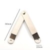 4 Pcs Cupboard Hinges Close Stay Hinge Folding Shelf Hinges