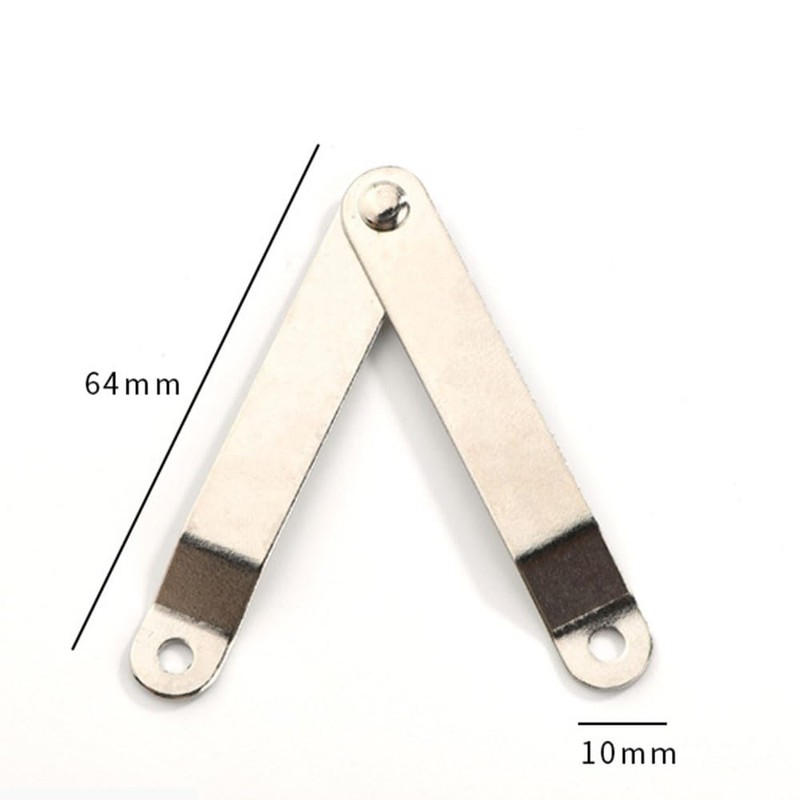 4 Pcs Cupboard Hinges Close Stay Hinge Folding Shelf Hinges