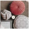 Hava Kolari Knot Pillow, Knot Cushion, Plush Cushion, Soft Knotted