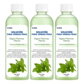 Kit Soluciones Reductivas Reafirma Algas Menta Vendas Frias