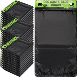 Ireer 7000 Pcs Dog Bags Bulk, Dog Pet Waste Bags Bulk, Leakproof Easy Single Pull Bag for Poop Station Fit Hang Hole Dispenser Pet Waste Bag for Home Outdoor