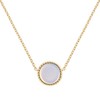 RADLEY Womens 18ct Gold Plated Semi Precious Stone Opal Pendant