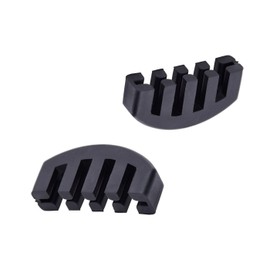 ADM 2-Pack Heavy Rubber Violin Practice Mute, For 4/4-1/2 Size Violin