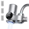 WOOLUCK® Water Filter Tap with 3 Filter Elements, Water Filter