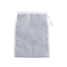 1Pc White Nut Milk Bag Reusable Cheesecloth Bags For Straining Almond Soy Milk Strainer For Cold Brew Coffee Tea Beer Juice Fine Nylon Mesh Cheese Cloth Colanders and Food Strainers