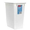 Rubbermaid FG280500WHT 21 Qt White Wastebasket