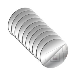 QEEYON 10Pcs Frameless Mirror Tiles, 4 inch Round Acrylic Mirror Sheets Self Adhesive Mirror Stickers for Wall Bedroom Home Decor, Small Mirror Plates Trays for Candles Centerpieces