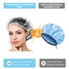 Mis.Moon Pack of 135 Disposable Shower Caps, 52 cm Shower