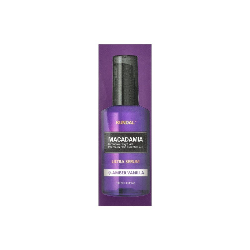 Macadamia Ultra Hair Serum, Amber Vanilla, 3.38 fl oz (100