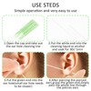 180 Pcs Piercing Cleaner Floss Disposable Piercing Hole Cleaner Ear
