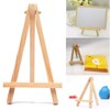 12 x Wood Mini Easel Triangle Frame, Wedding Table Card