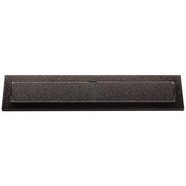 Arregui 1832D33 Letter Plate 248 x 73 mm Black