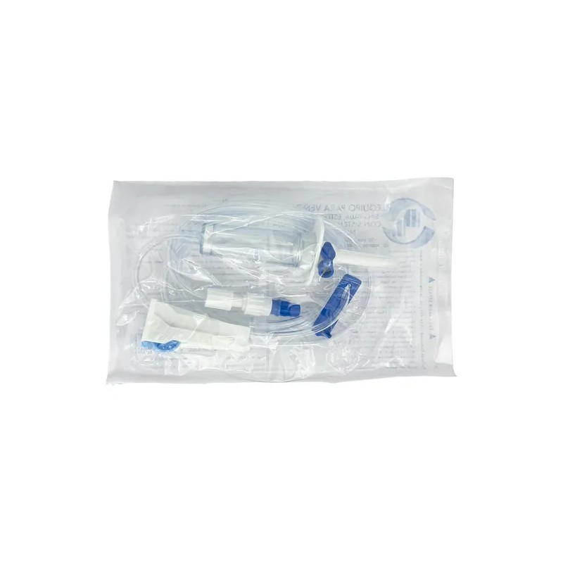 Equipo Para Venoclisis Normogotero Sin Aguja Caja 20 Piezas
